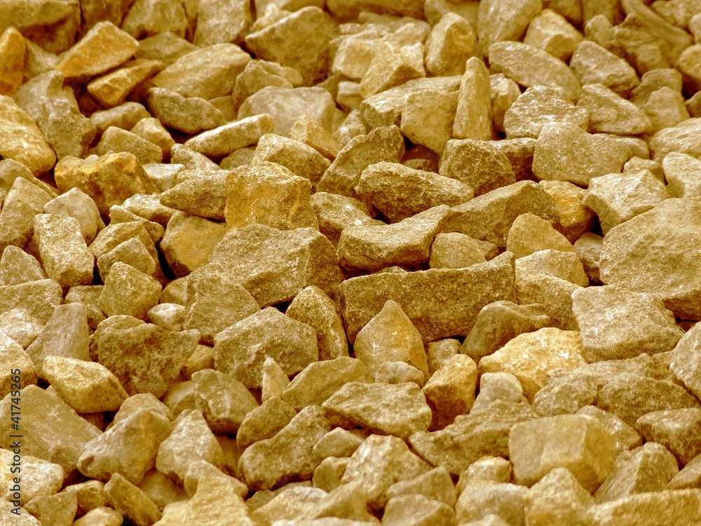 Lot of stones as construction material in sepia tone Lot of stones as construction material in sepia tone