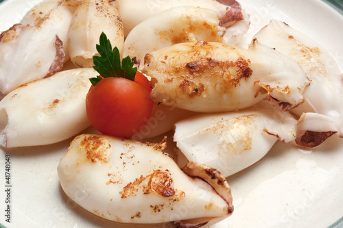 Calamari alla griglia photo