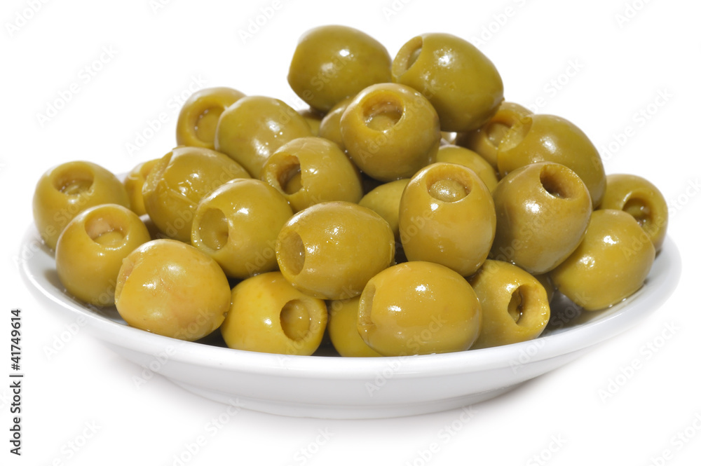 Aperitivo de aceitunas rellenas. Aperitivo de aceitunas rellenas.