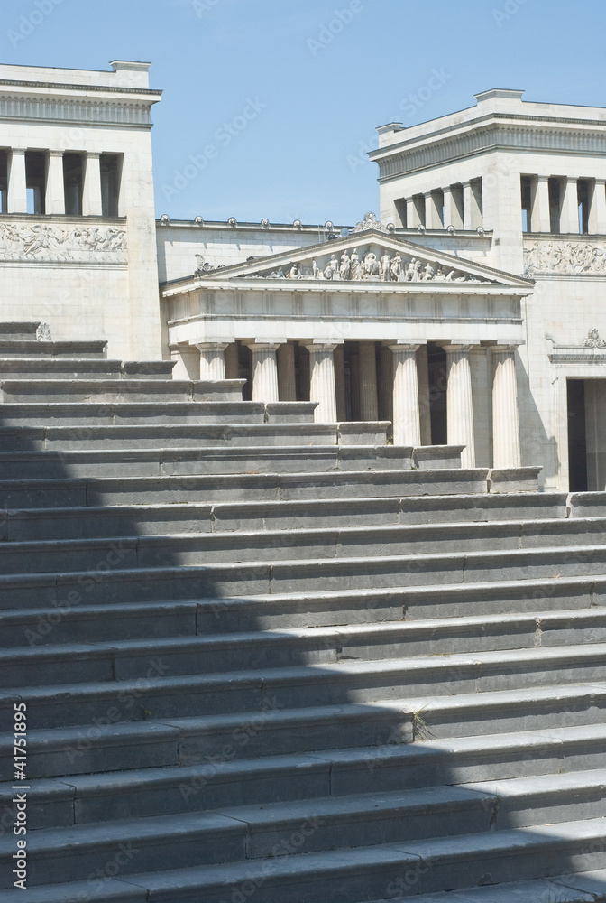 Classical Architecture with Steps