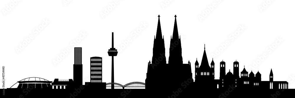 Köln Skyline central
