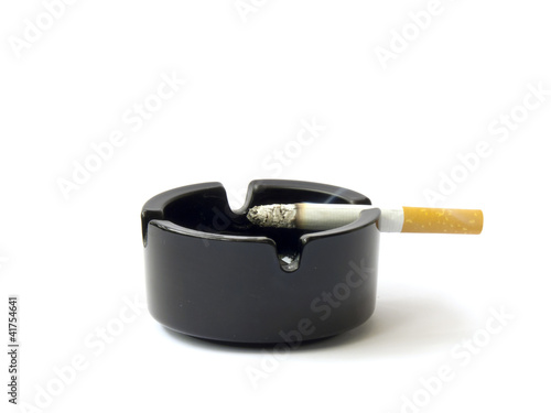 Tableau sur toile Cigarettes and ashtray
