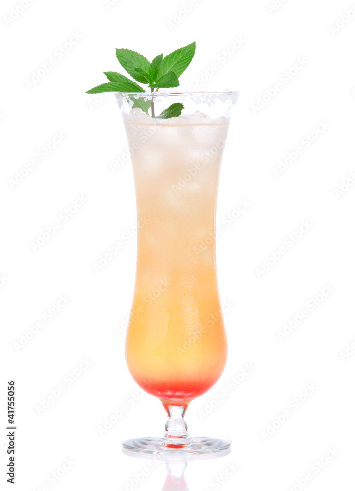 Alcohol tequila sunrise or margarita cocktail Alcohol tequila sunrise or margarita cocktail