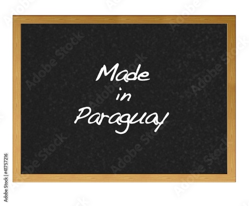 Made in Paraguay. © StockPhotoAstur