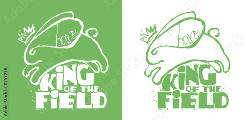 Hare. King of the field.