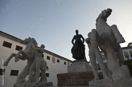 Monumento al torero Manolete, Córdoba photo