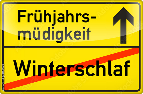 aus dem Winterschlaf in die Frühjahrsmüdigkeit ;-)