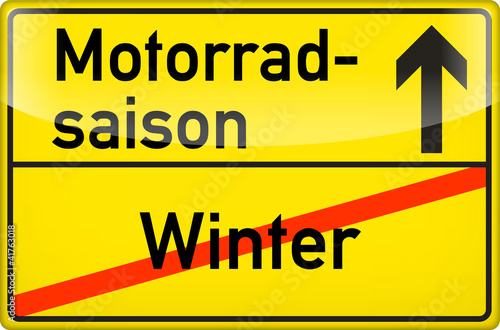 Beginn Motorrad-Saison