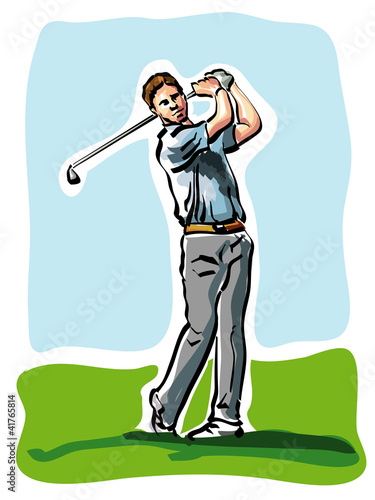 giocatore di golf