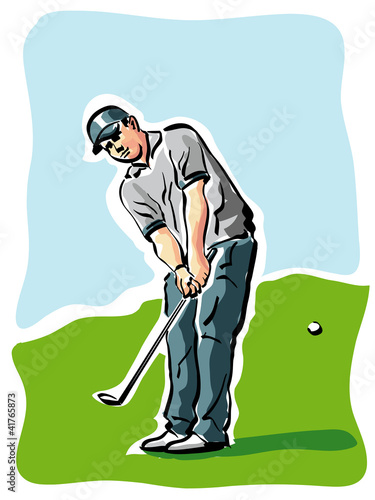 giocatore di golf
