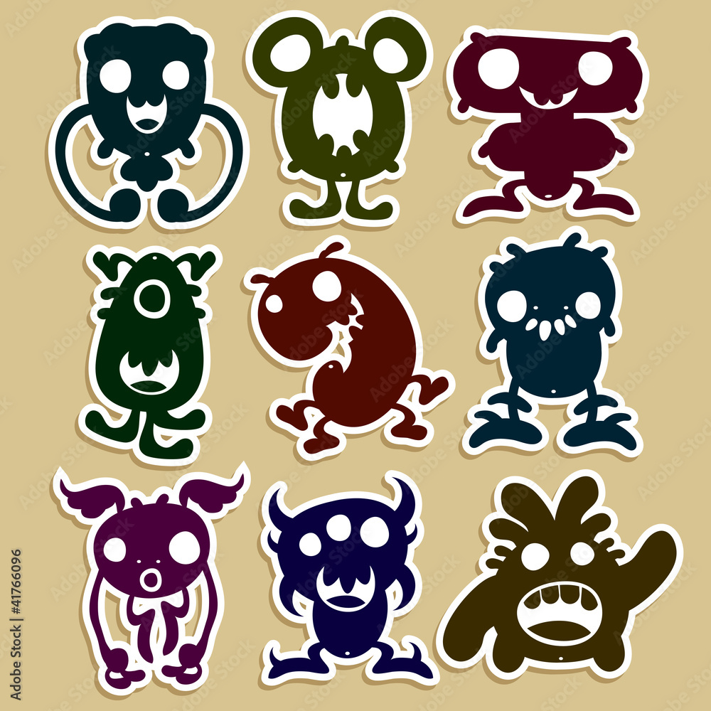 Mini Monsters Set 1