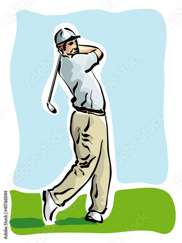 giocatore di golf
