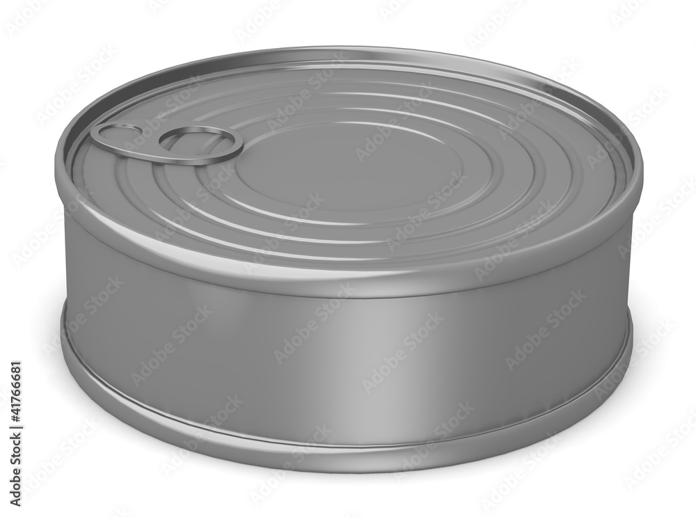 3d render of food can 3d render of food can