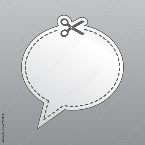 Chat bubble icon
