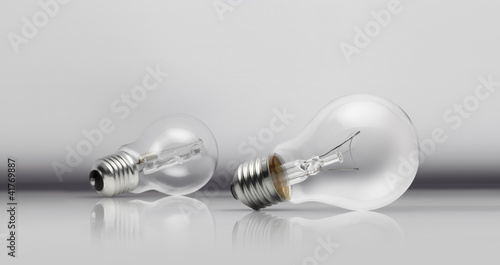 bulb resting on the table