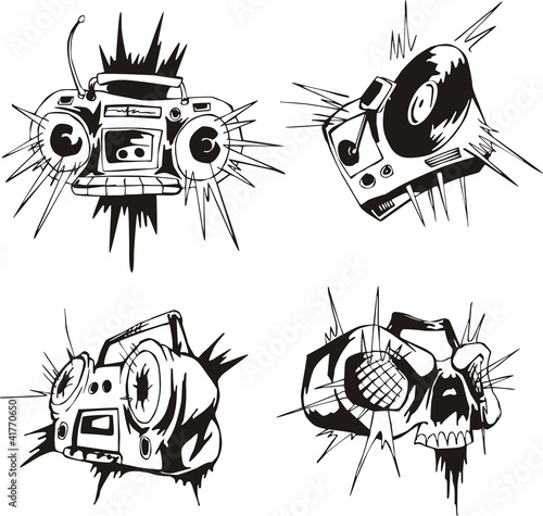 comic tape recorders