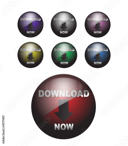 Download Button Web Design