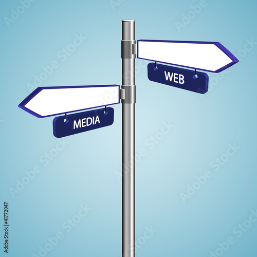 web and media signs
