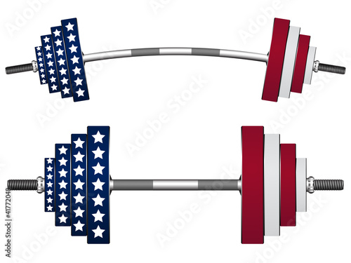 us flag weights