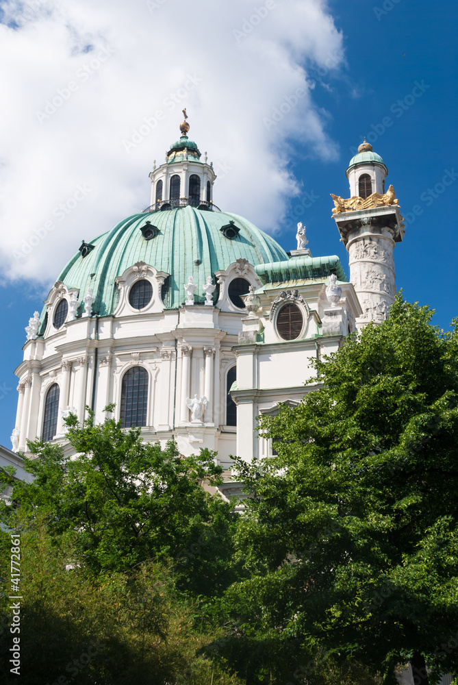 Karlskirche,Vienna,Austria