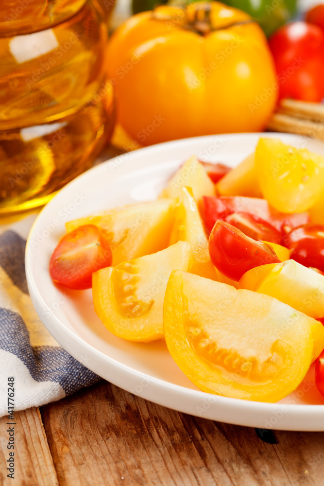 fresh tomato salad