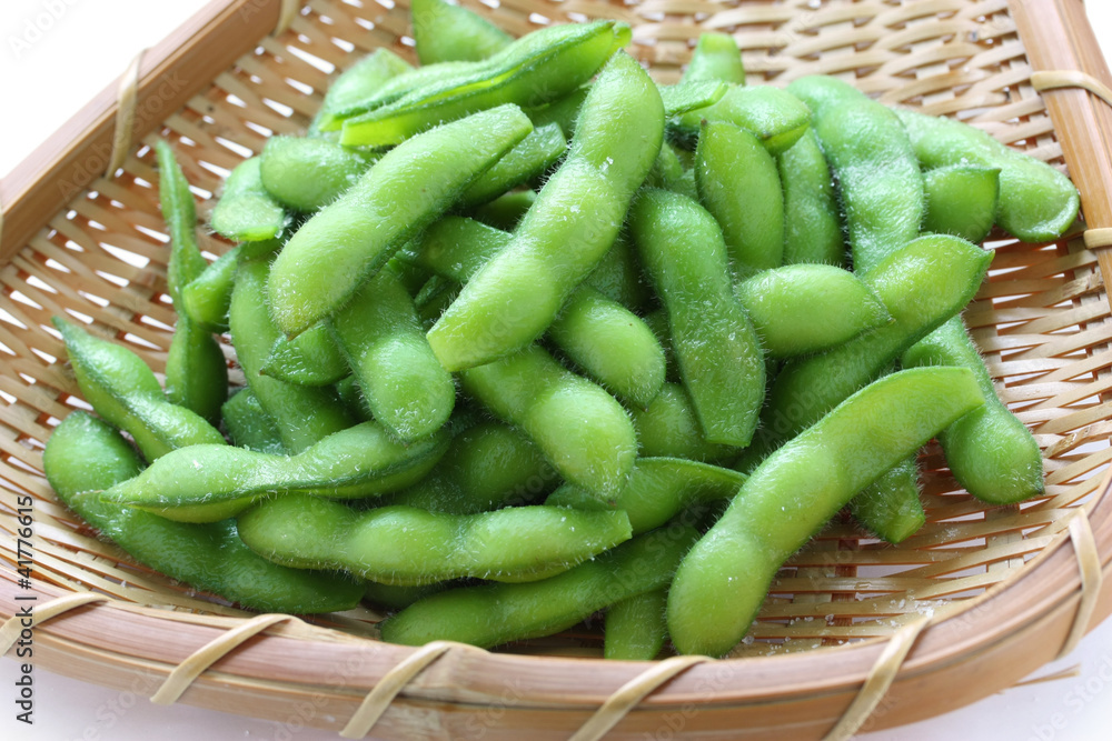 edamame nibbles, boiled green soy beans, japanese food edamame nibbles, boiled green soy beans, japanese food