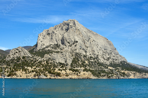 Sokol (Falcon) mountain in Crimea