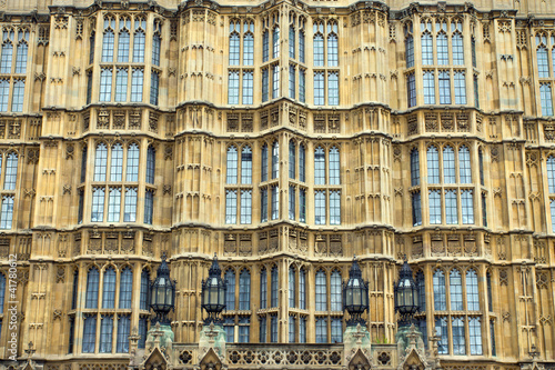 Facade of the Houses of Parliament