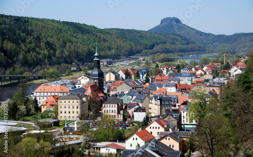 Blick auf Bad Schandau