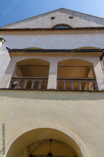 Old Synagogue Izaaka in Kazimierz district of Krakow, Poland photo