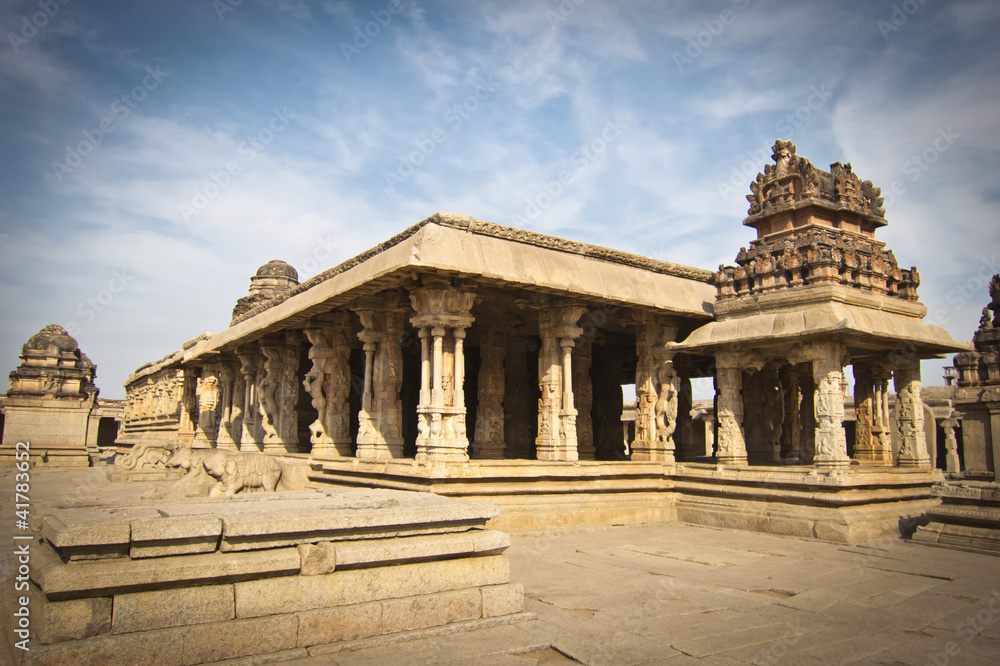 Obraz premium Hazararama temple, Hampi, Karnataka state, India