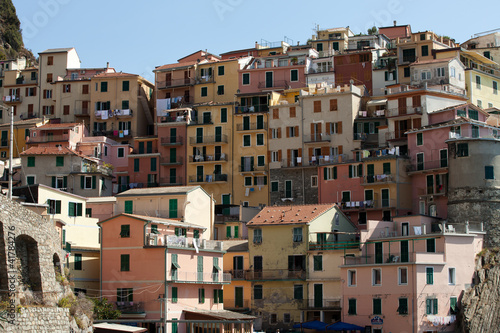 Fototapeta Naklejka Na Ścianę i Meble -  Manarola - one of the cities of Cinque Terre in italy