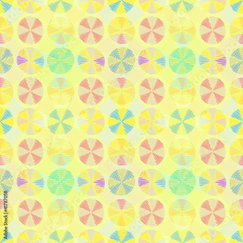 Seamless background multicolored circles