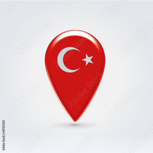 Geo location national point label