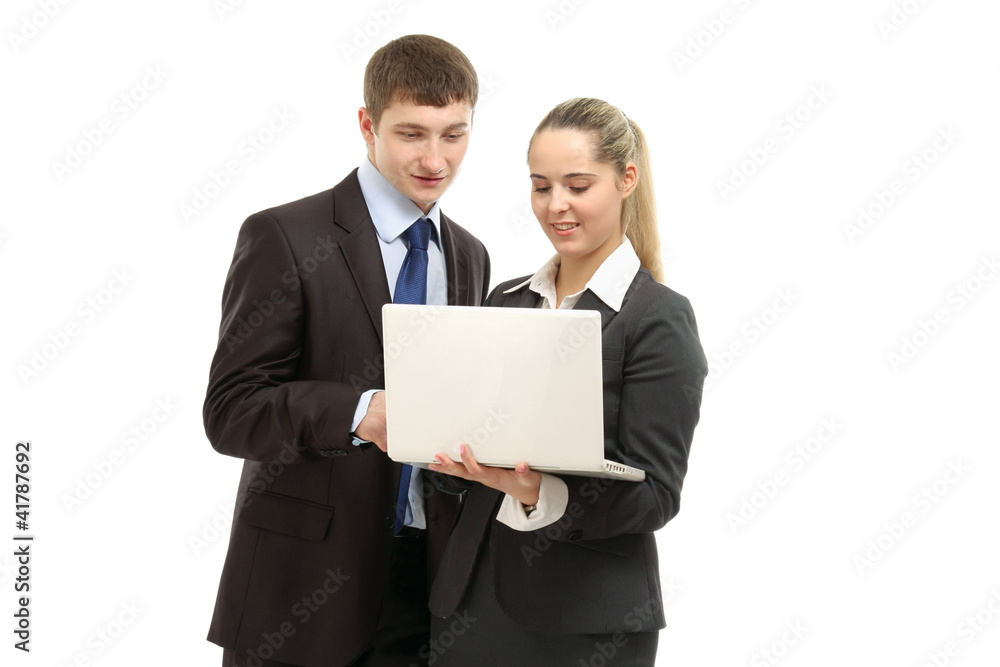 Business people working