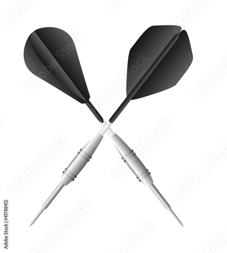 black darts