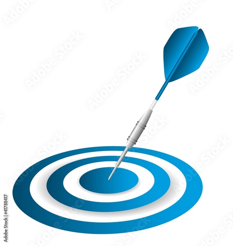 dart and dartboard