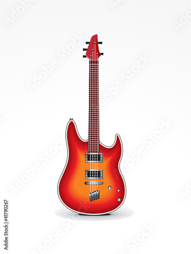 abstract guitar icon