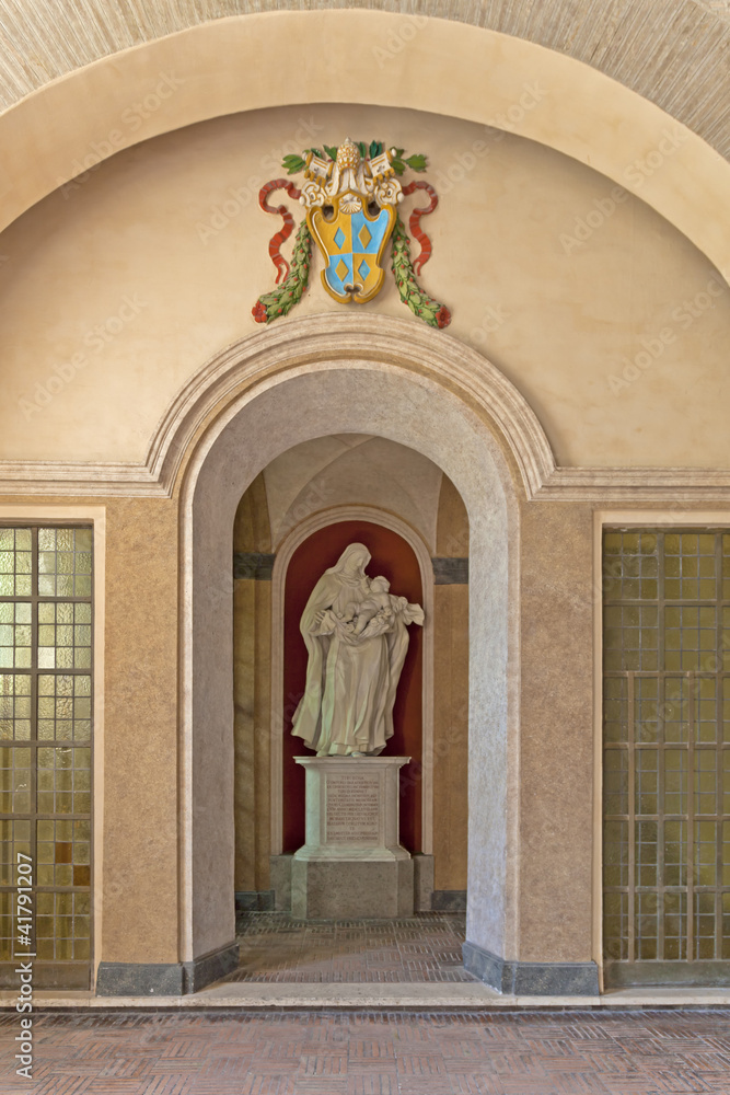 Fototapeta premium Roma, basilica di Santa Sabina, nartece