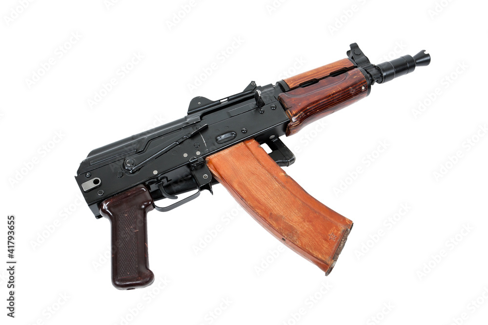 Russian automatic rifle AKS-74U