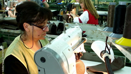 manufacture of shoes