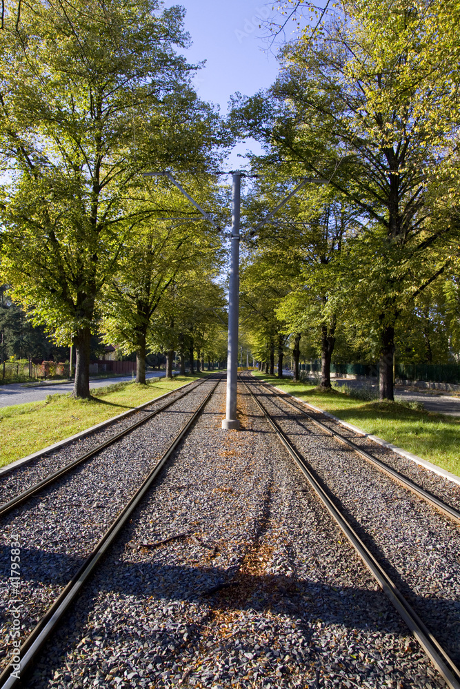 Obraz premium Torowisko