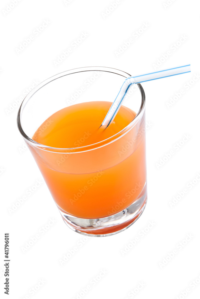 Fresh juice in a glass Fresh juice in a glass