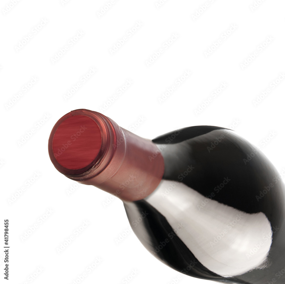 bottle of wine isolated on white background bottle of wine isolated on white background