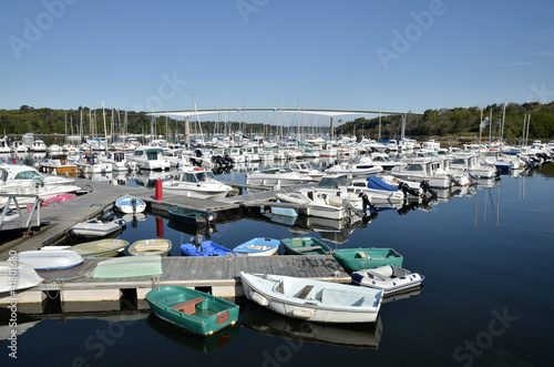 Pleasure port of Bénodet in France