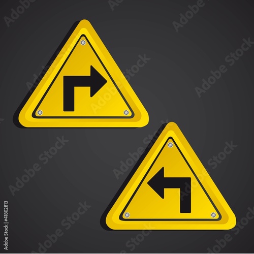 Free Download triangle yellow sign - GFXLoad