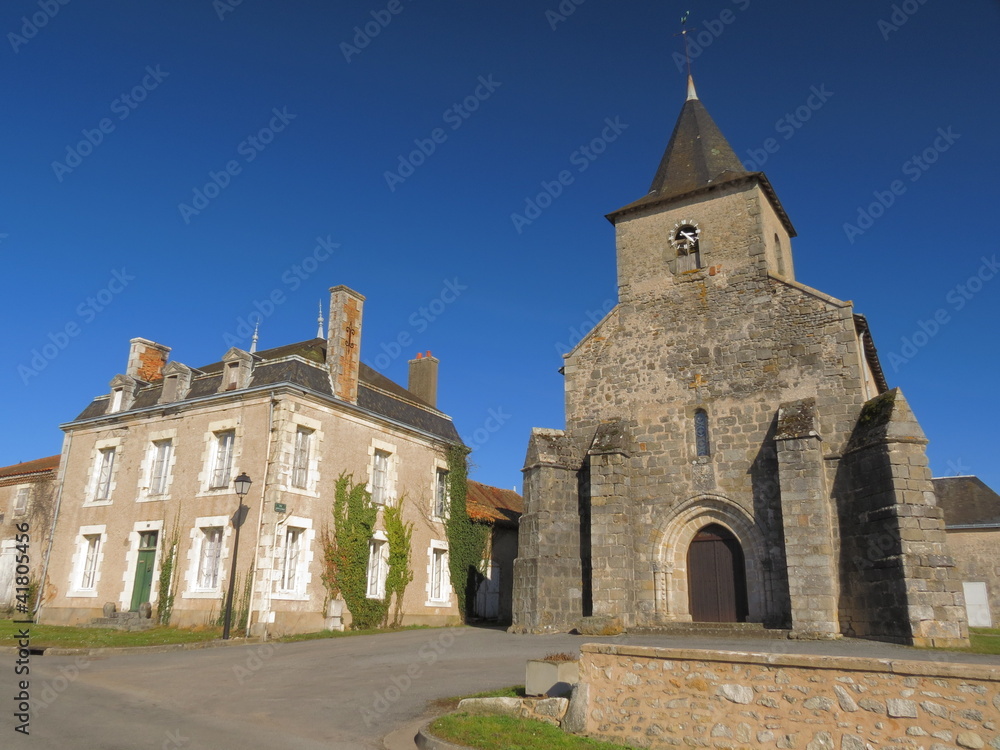 Village  de Bourg-Archambault ; Vienne ; Poitou-Charente