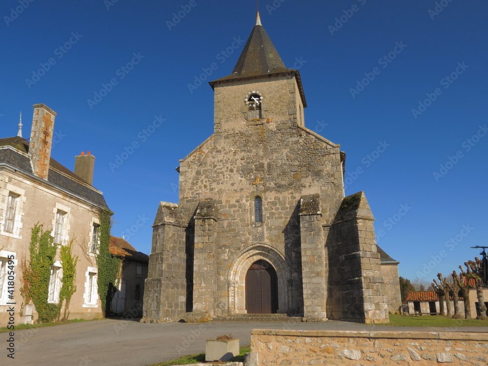 Village  de Bourg-Archambault ; Vienne ; Poitou-Charente