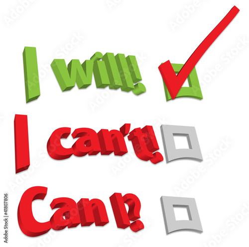 I will!