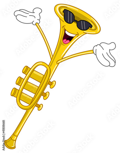 Trumpet cartoon